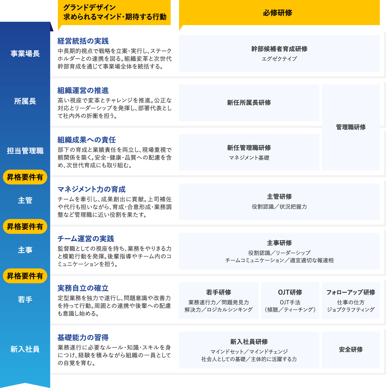 階層別研修